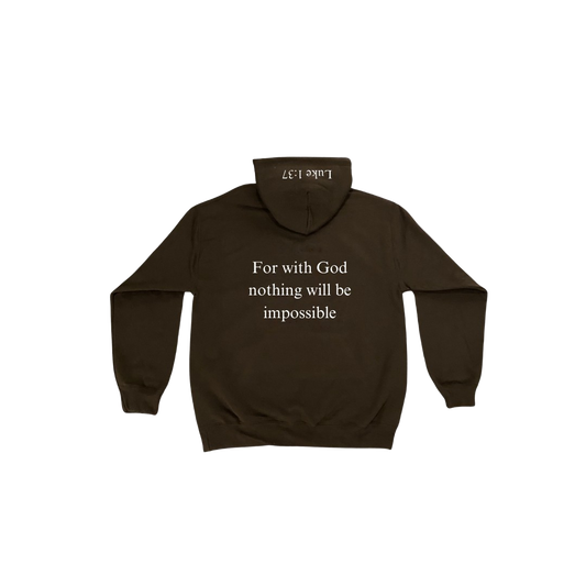 Luke 1:37 Hoodie