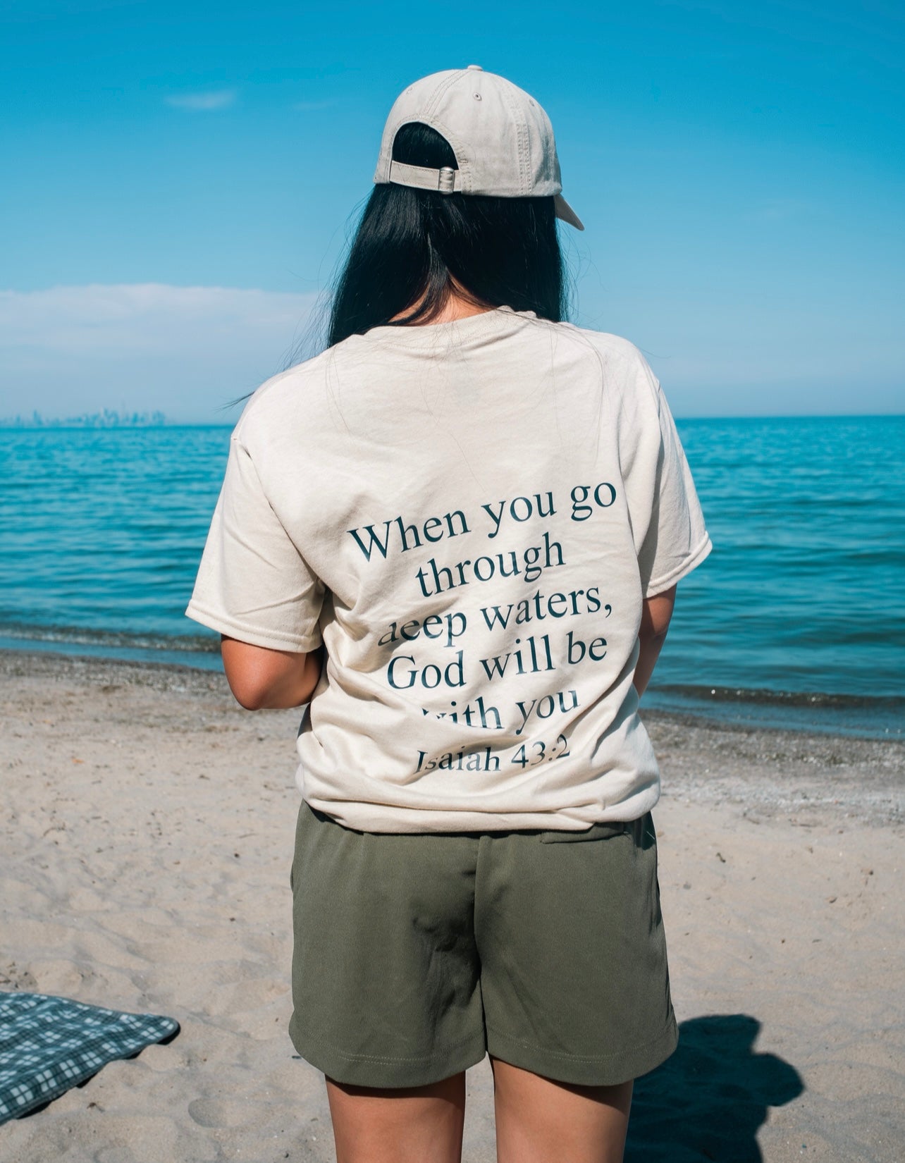 Sand Isaiah 43:2 T-Shirt