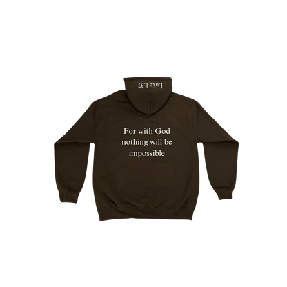 Luke 1:37 Hoodie