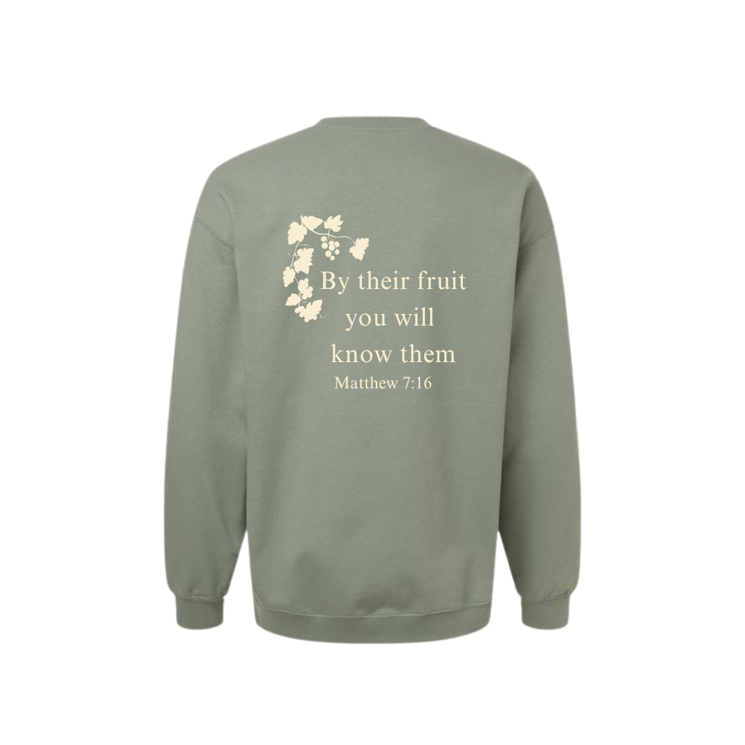 Sage Matthew 7:16 Crewneck | WAGH x Versitude