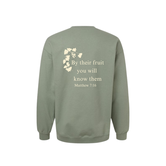 Sage Matthew 7:16 Crewneck | WAGH x Versitude