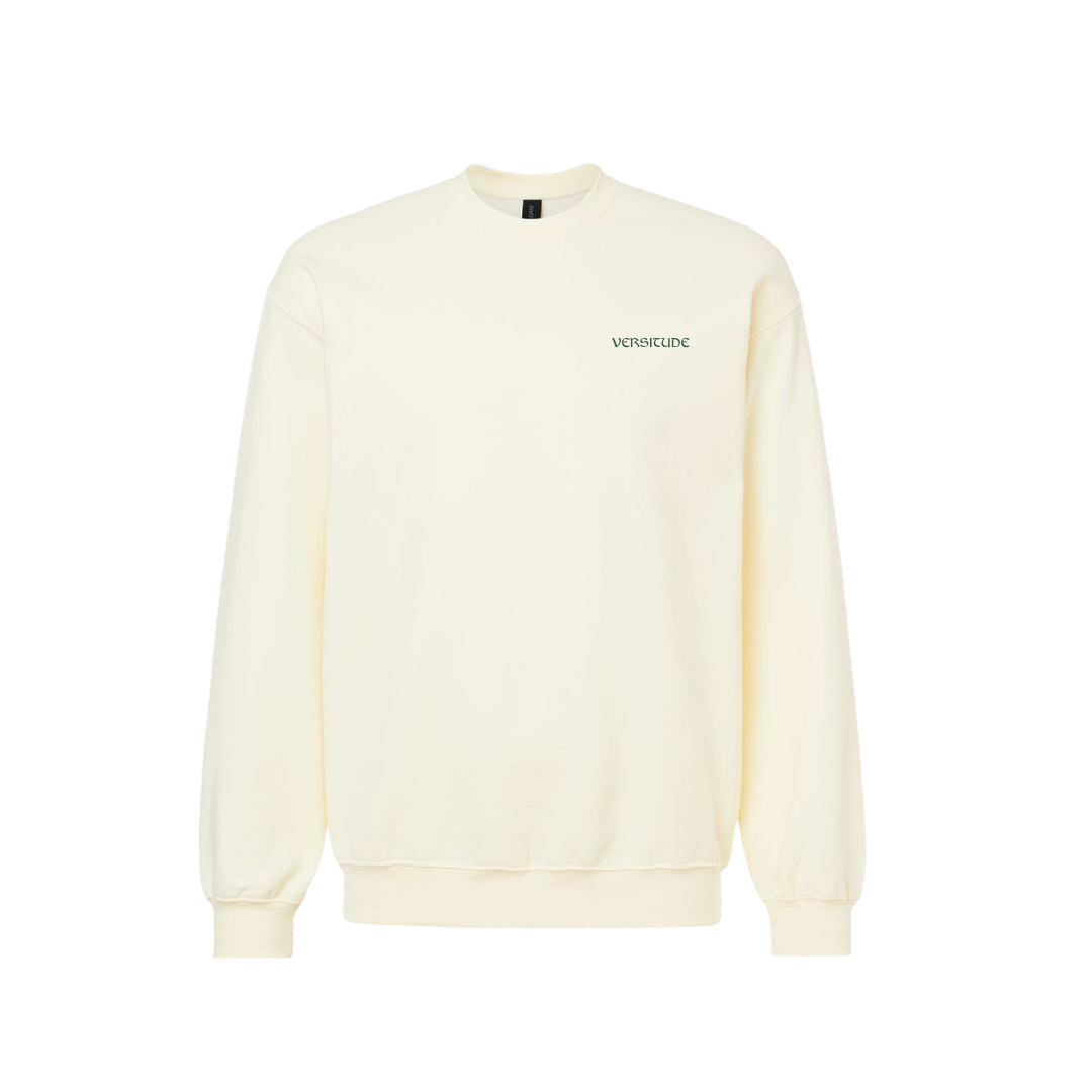 Cream Matthew 7:16 Crewneck | WAGH x Versitude