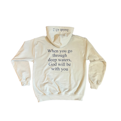 Sand Isaiah 43:2 Hoodie