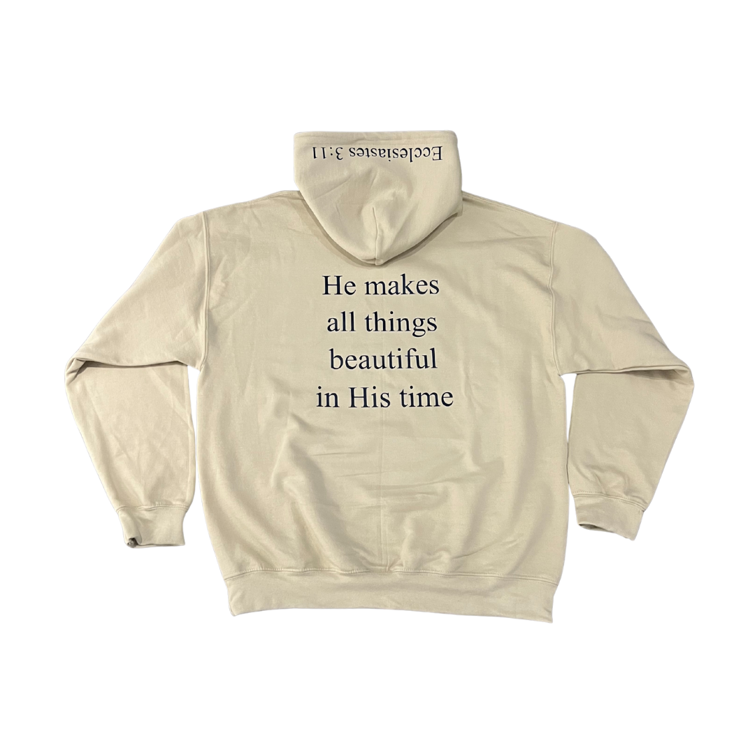 Ecclesiastes 3:11 Sand Hoodie