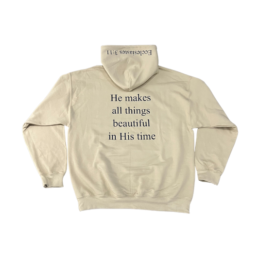 Ecclesiastes 3:11 Sand Hoodie