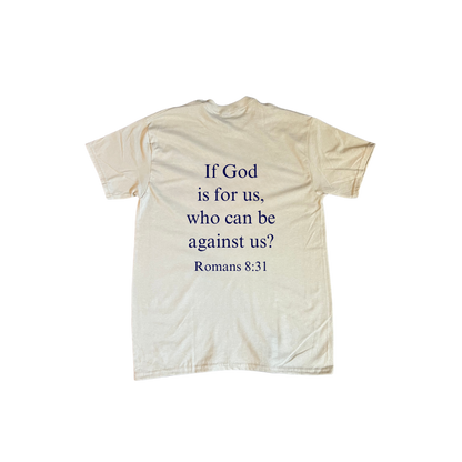 Romans 8:31 Sand T-Shirt