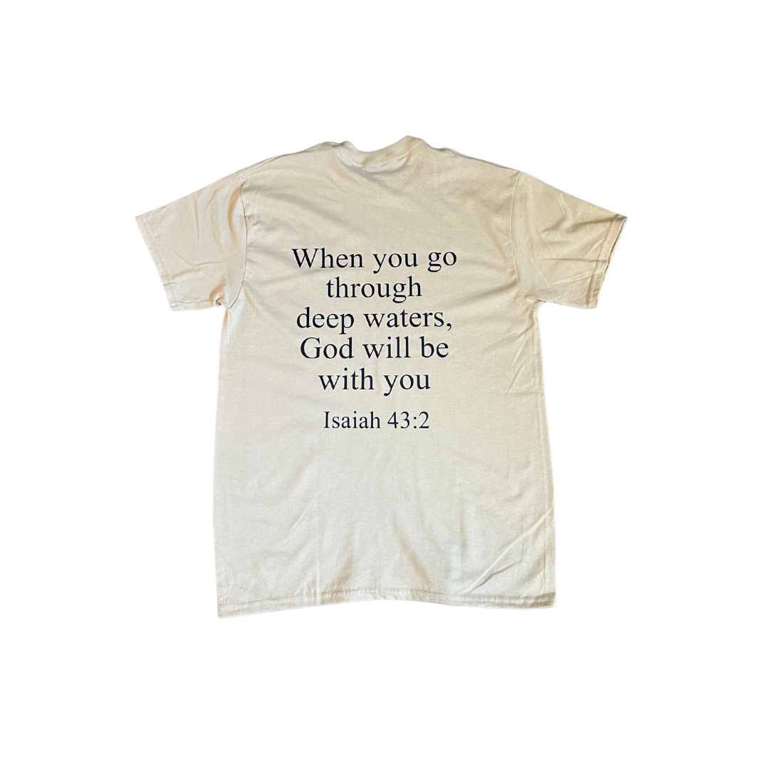 Sand Isaiah 43:2 T-Shirt