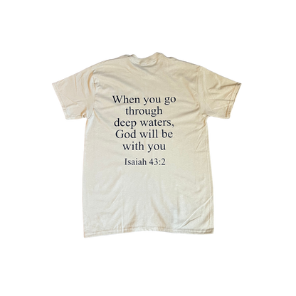 Sand Isaiah 43:2 T-Shirt