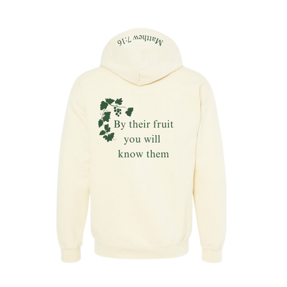 Cream Matthew 7:16 Hoodie | WAGH x Versitude