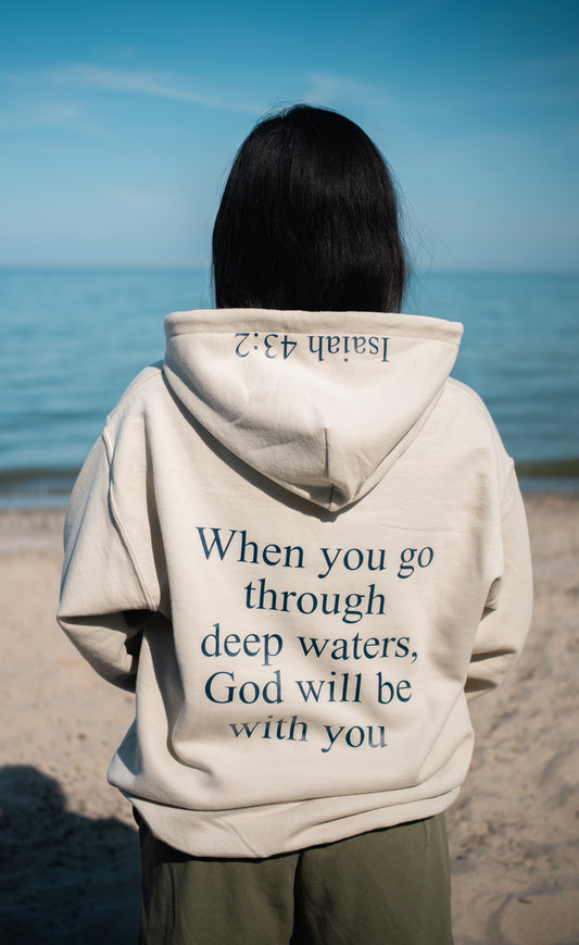 Sand Isaiah 43:2 Hoodie