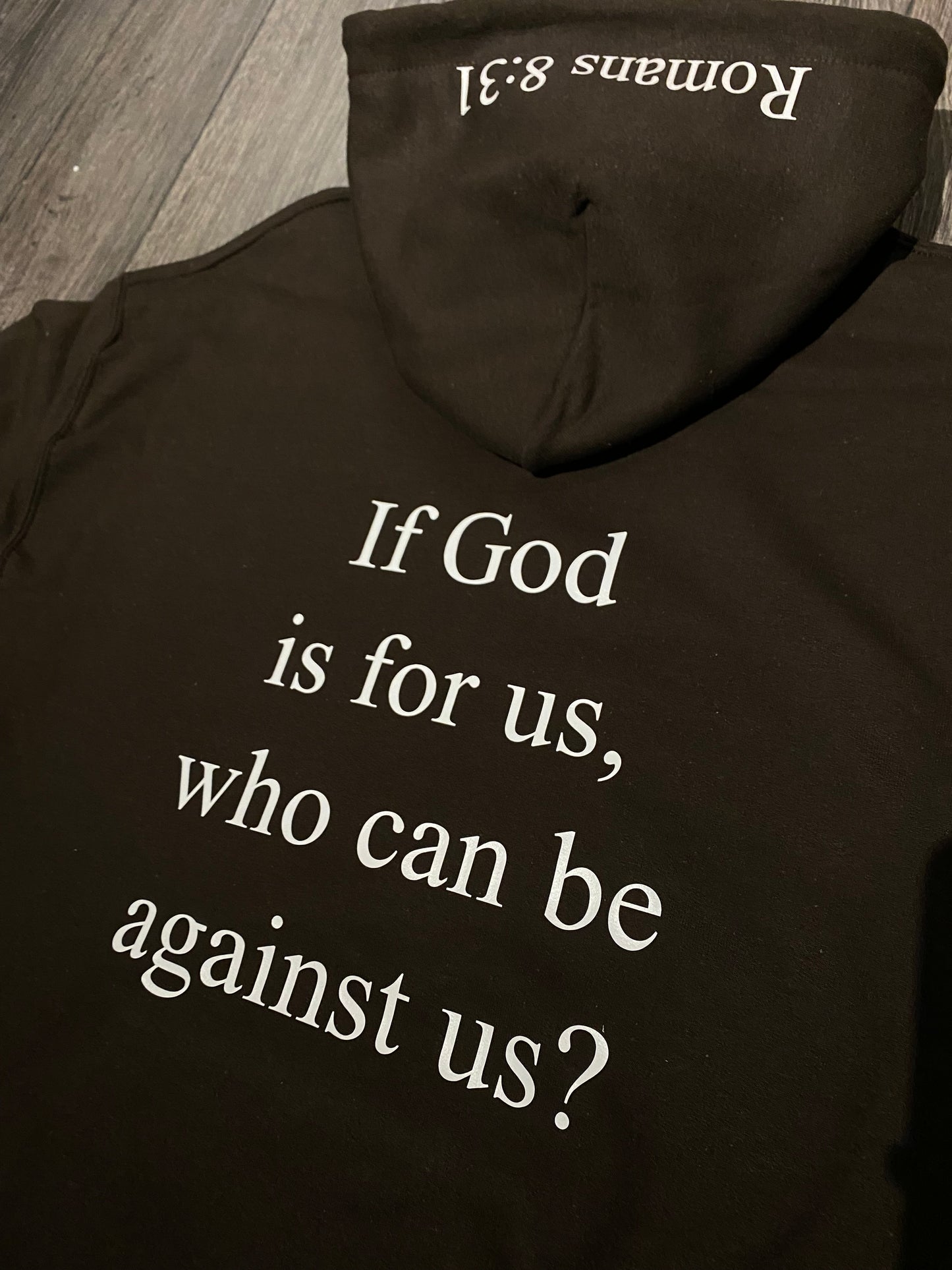 Romans 8:31 Hoodie